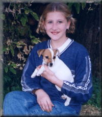 Amanda holding Tasha